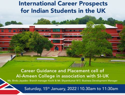 Webinar on International Career Prospects for Indian students in the UK