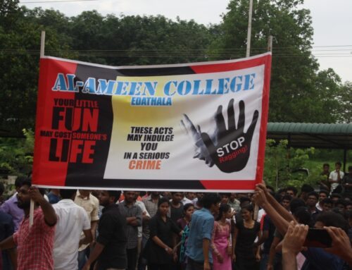 Flash Mob:”STOP RAGGING”