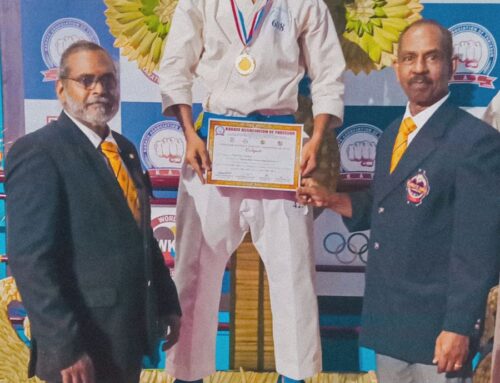 Muhammed Athif BCA Student got Gold Medal