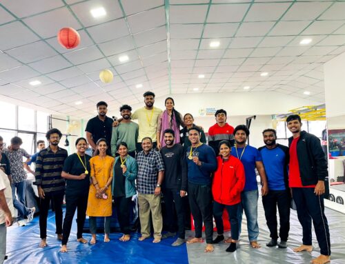 Runner Up in Ernakulam District Wrestling Competition