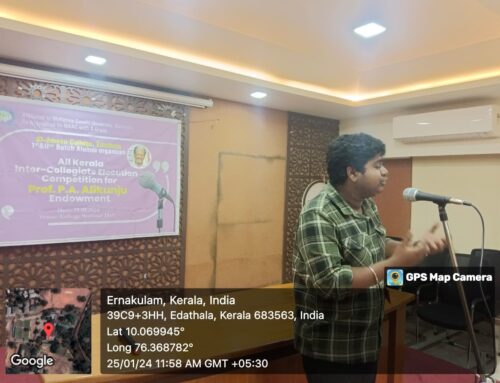 Prof. Alikunju Endowment Elocution Competition